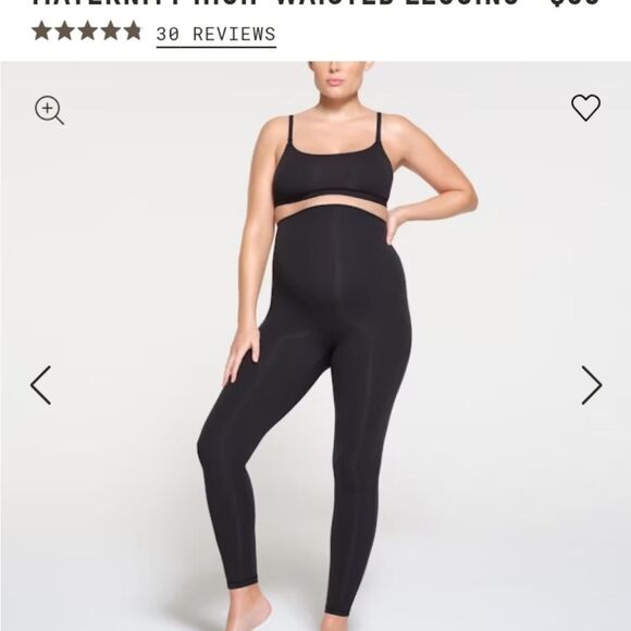 Skims high waisted 2 ply construction  maternity tights size XXS - Picture 1 of 5